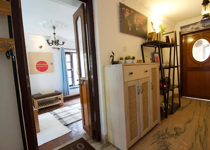 Gasthuis Wanderer's Double Bedrooms With Living And Kitchen - A Away From *